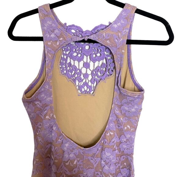 DRESS The Population - One Rad Girl Regina Lace Open Back Dress - Picture 7 of 13